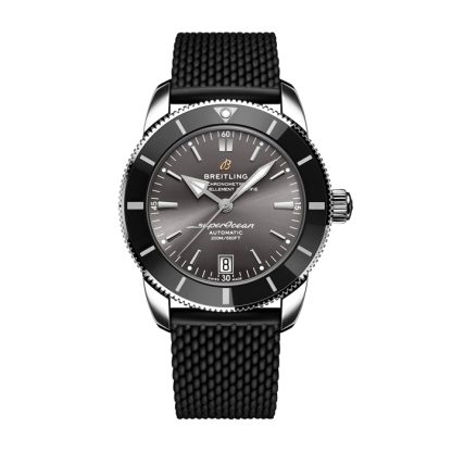 Orologio da uomo Breitling Superocean Heritage B20 Automatic 42mm UK Edition Gomma grigia AB20102B1B1S1