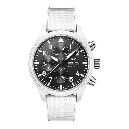 Orologio da uomo IWC Pilot's Chronograph Top Gun Edition Lake Tahoe 44.5mm Nero IW389105