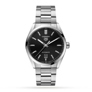 Orologio da uomo automatico TAG Heuer Carrera a tre lancette 39 mm WBN2110.BA0639