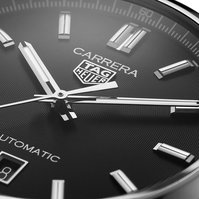 Orologio da uomo automatico TAG Heuer Carrera a tre lancette 39 mm WBN2110.BA0639 - immagine 5