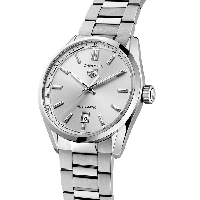 Orologio da uomo automatico TAG Heuer Carrera a tre lancette 39 mm WBN2111.BA0639 - immagine 2