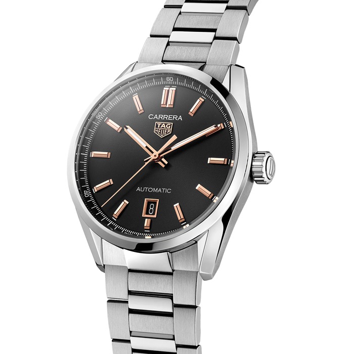 Orologio da uomo automatico TAG Heuer Carrera a tre lancette 39 mm WBN2113.BA0639 - immagine 2