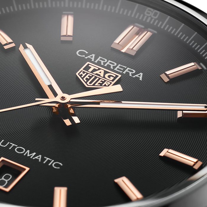 Orologio da uomo automatico TAG Heuer Carrera a tre lancette 39 mm WBN2113.BA0639 - immagine 5
