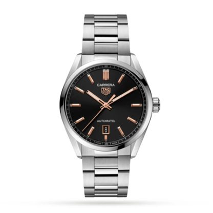 Orologio da uomo automatico TAG Heuer Carrera a tre lancette 39 mm WBN2113.BA0639