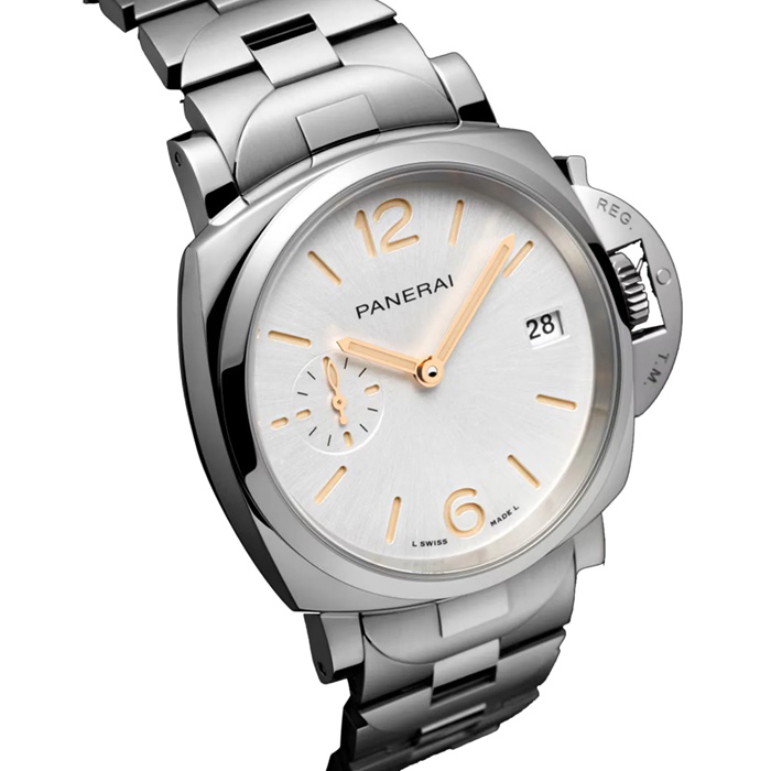 Panerai Luminor Due 38mm Donna Orologio Bianco PAM01508 - immagine 2