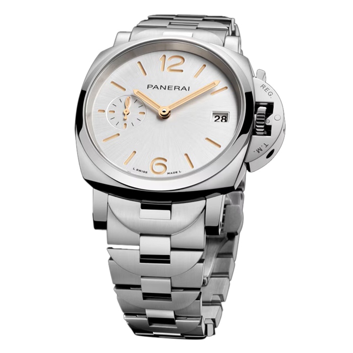 Panerai Luminor Due 38mm Donna Orologio Bianco PAM01508 - immagine 3