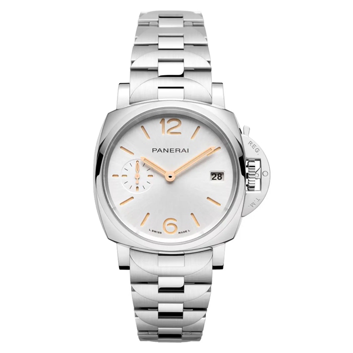 Panerai Luminor Due 38mm Donna Orologio Bianco PAM01508
