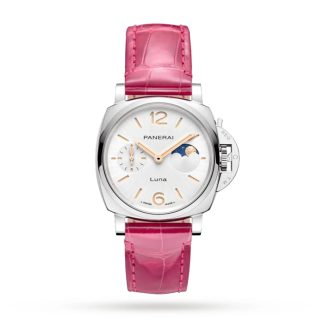 Panerai Luminor Due Luna Moonphase 38mm Donna Orologio Rosa PAM01180