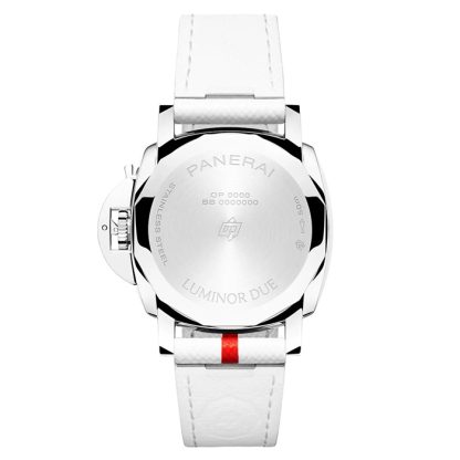 Panerai Luminor Due Luna Rossa 38mm Orologio da donna bianco PAM01378 - immagine 4