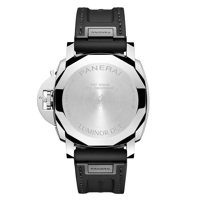 Panerai Luminor Due Luna Rossa 42mm Orologio Uomo Bianco PAM01381 - immagine 2