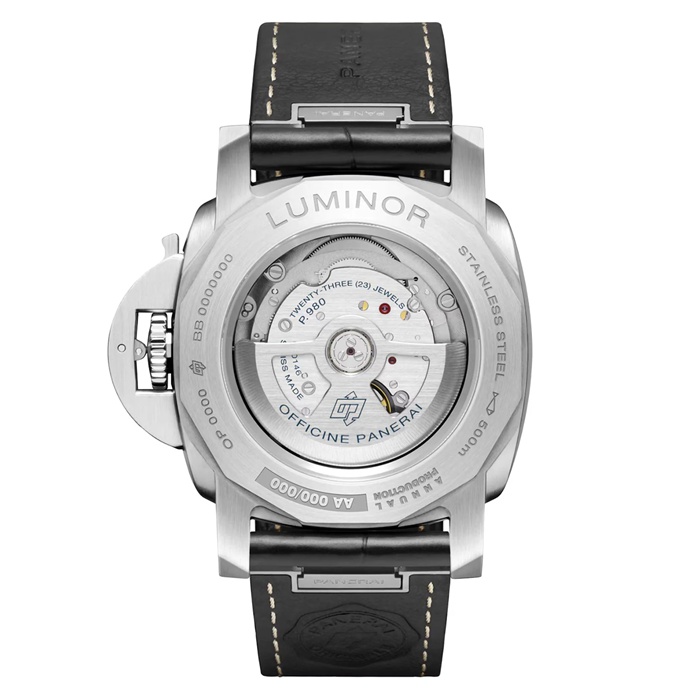 Panerai Luminor Marina 44mm Orologio Uomo Bianco PAM03314 - immagine 2