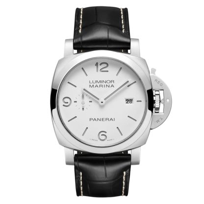 Panerai Luminor Marina 44mm Orologio Uomo Bianco PAM03314