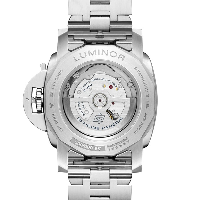 Panerai Luminor Marina 44mm Orologio Uomo Blu PAM03323 - immagine 2