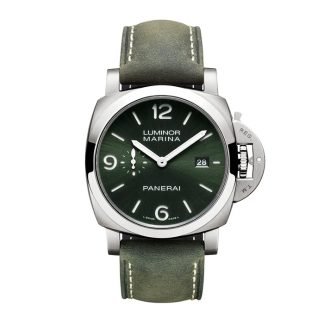 Panerai Luminor Marina Titanio 44mm Orologio Uomo Verde PAM03325