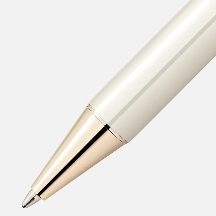 Penna a sfera Montblanc Heritage Rouge et Noir Baby Edizione Speciale color avorio 128123 - immagine 2