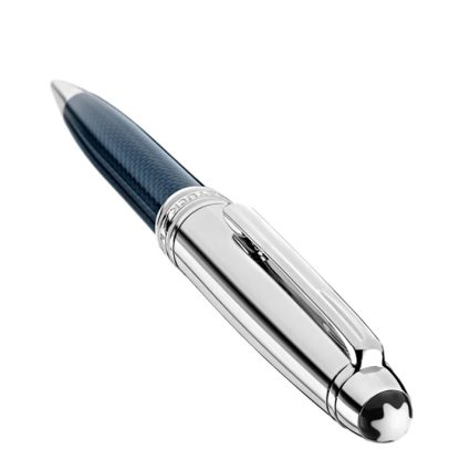 Penna a sfera Montblanc Meisterstuck Solitaire Doue Blue Hour Classique 132102 - immagine 4