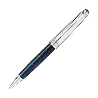 Penna a sfera Montblanc Meisterstuck Solitaire Doue Blue Hour Classique 132102