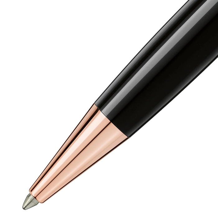 Penna a sfera Montblanc Meisterstuck rivestita in oro rosa 132488 - immagine 2
