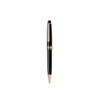 Penna a sfera Montblanc Meisterstuck rivestita in oro rosa 132488