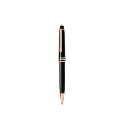 Penna a sfera Montblanc Meisterstuck rivestita in oro rosa 132488