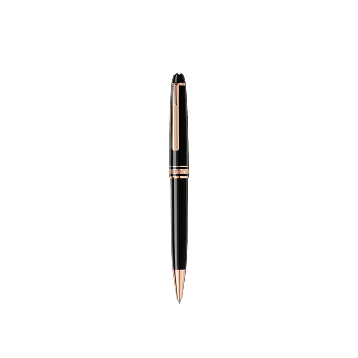 Penna a sfera Montblanc Meisterstuck rivestita in oro rosa 132488