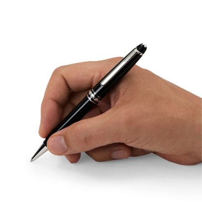 Penna a sfera Montblanc Meisterstuck rivestita in platino 132446 - immagine 4