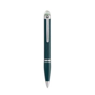 Penna a sfera Montblanc Starwalker in resina preziosa verde polare 132904