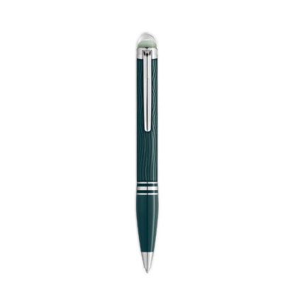 Penna a sfera Montblanc Starwalker in resina preziosa verde polare 132904