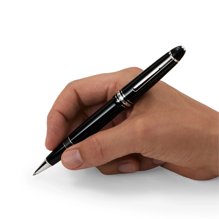 Penna roller Montblanc Meisterstuck LeGrand rivestita in platino 132451 - immagine 2