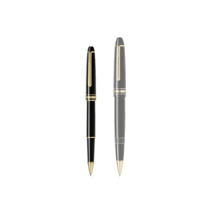 Penna roller Montblanc Meisterstuck rivestita in oro 132457 - immagine 4