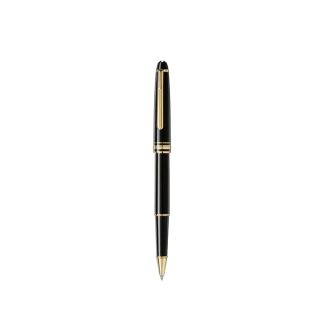 Penna roller Montblanc Meisterstuck rivestita in oro 132457