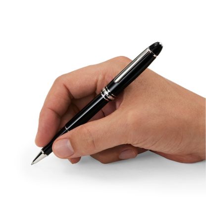 Penna roller Montblanc Meisterstuck rivestita in platino 132445 - immagine 5