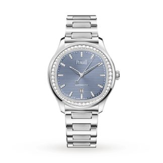 Piaget Polo Date 36 mm Orologio da donna blu G0A47027