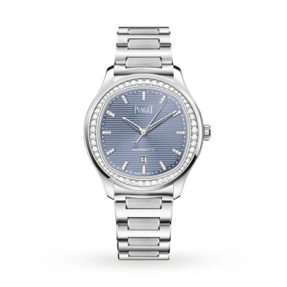 Piaget Polo Date 36 mm Orologio da donna blu G0A47027
