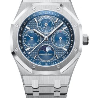 Replica Audemars Piguet Royal Oak Calendario Perpetuo Blu 26574ST.OO.1220ST.02