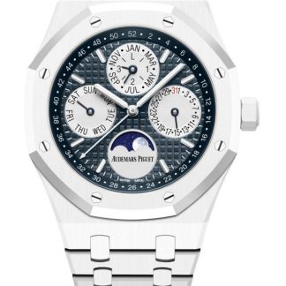 Replica Audemars Piguet Royal Oak Calendario Perpetuo Blu 26579CB.OO.1225CB.01