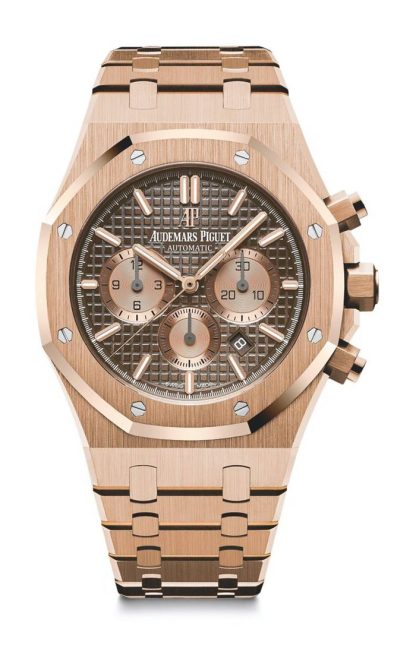 Replica Audemars Piguet Royal Oak Cronografo a Carica Automatica Marrone 26331OR.OO.1220OR.02