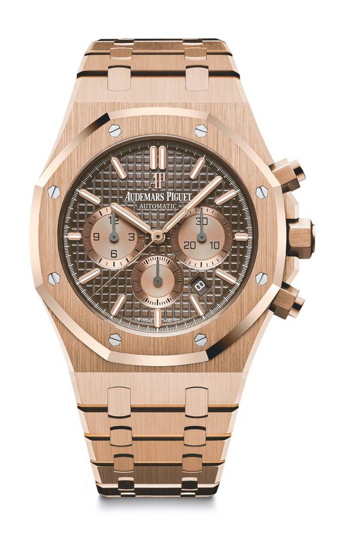 Replica Audemars Piguet Royal Oak Cronografo a Carica Automatica Marrone 26331OR.OO.1220OR.02