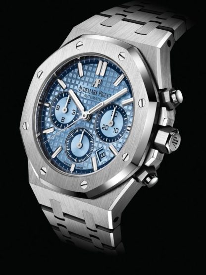 Replica Audemars Piguet Royal Oak Cronografo a carica automatica Blu 26317BC.OO.1256BC.01 - immagine 2