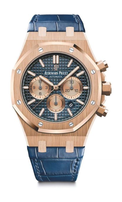 Replica Audemars Piguet Royal Oak Cronografo a carica automatica Blu 26331OR.OO.D315CR.01