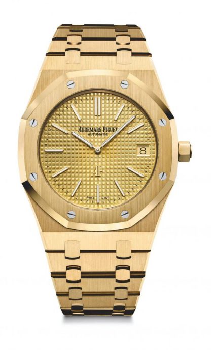 Replica Audemars Piguet Royal Oak Jumbo Extra-Thin Oro 15202BA.OO.1240BA.02