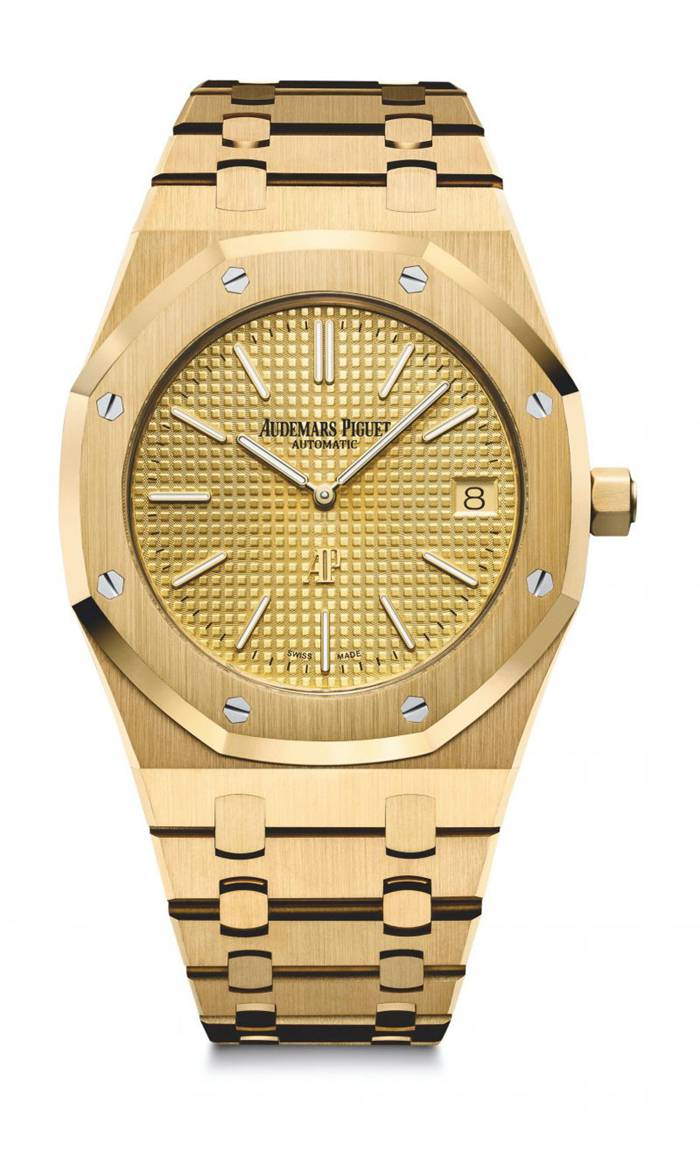 Replica Audemars Piguet Royal Oak Jumbo Extra-Thin Oro 15202BA.OO.1240BA.02