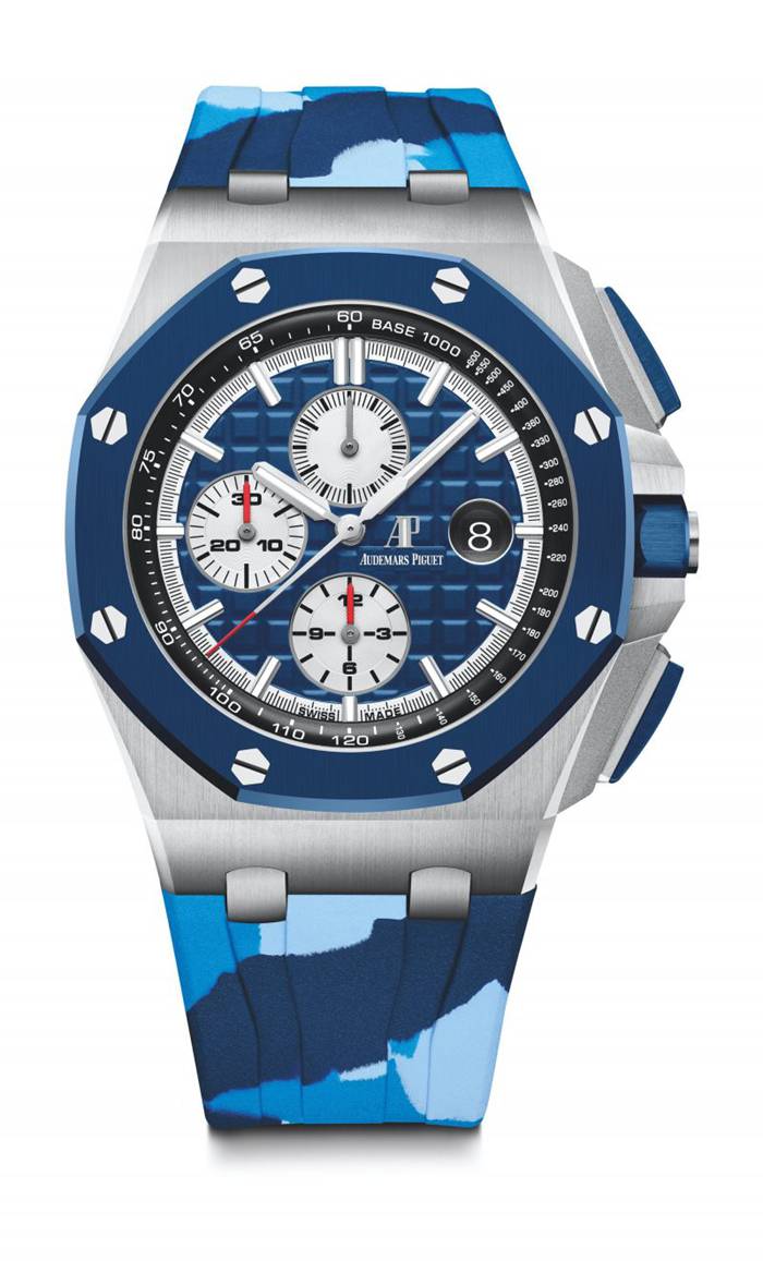 Replica Audemars Piguet Royal Oak Offshore Cronografo Automatico Blu 26400SO.OO.A335CA.01