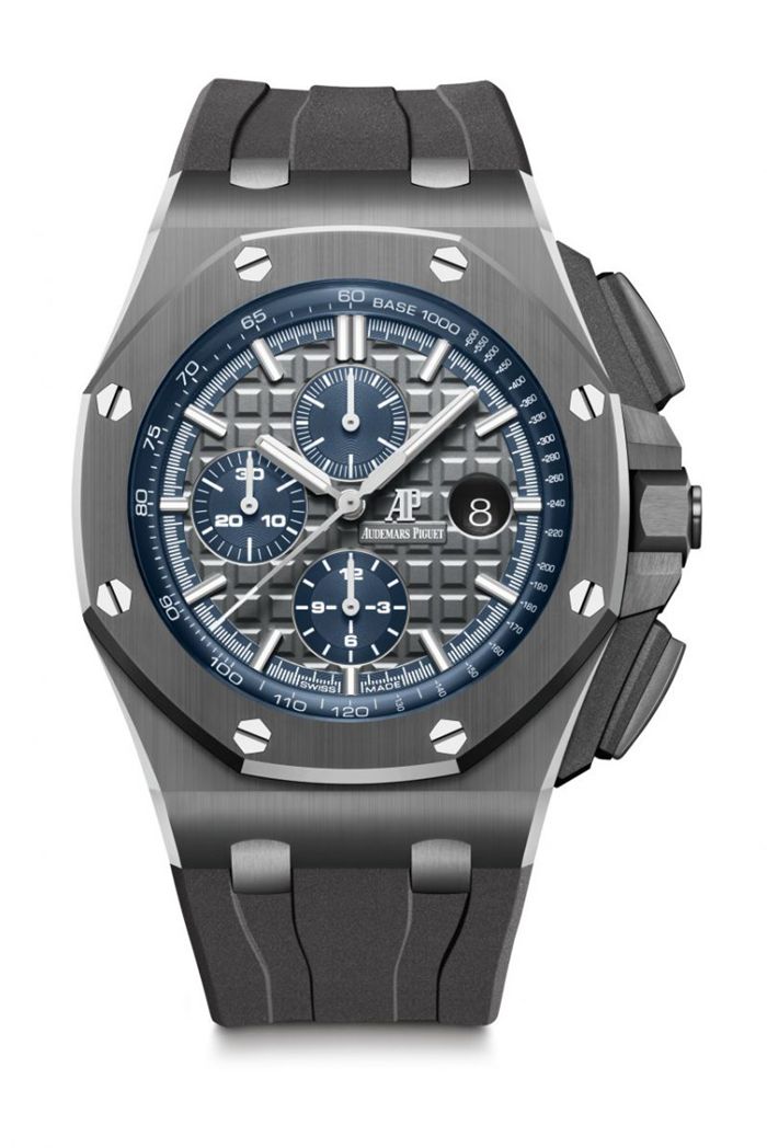 Replica Audemars Piguet Royal Oak Offshore Cronografo Automatico Grigio 26405CG.OO.A004CA.01