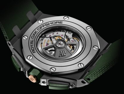 Replica Audemars Piguet Royal Oak Offshore Cronografo Automatico Verde 26405CE-OO-A056CA-01 - immagine 2