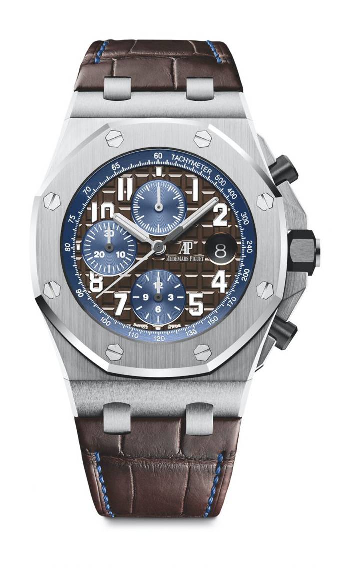 Replica Audemars Piguet Royal Oak Offshore Cronografo a Carica Automatica Marrone 26470ST.OO.A099CR.01