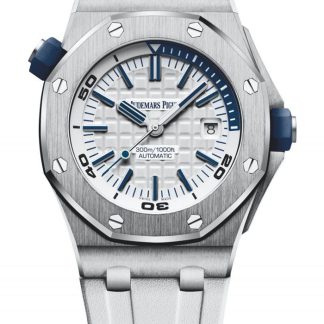 Replica Audemars Piguet Royal Oak Offshore Diver Bianco 15710ST.OO.A010CA.01