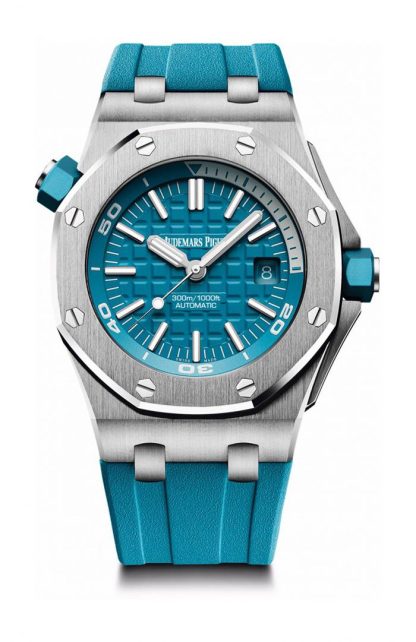 Replica Audemars Piguet Royal Oak Offshore Diver Blu 15710ST.OO.A032CA.01