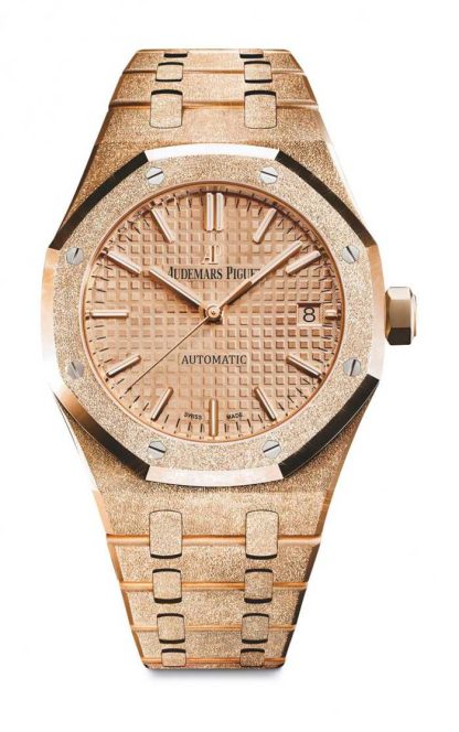 Replica Audemars Piguet Royal Oak Oro Smerigliato Carica Automatica Oro 15454OR.GG.1259OR.03