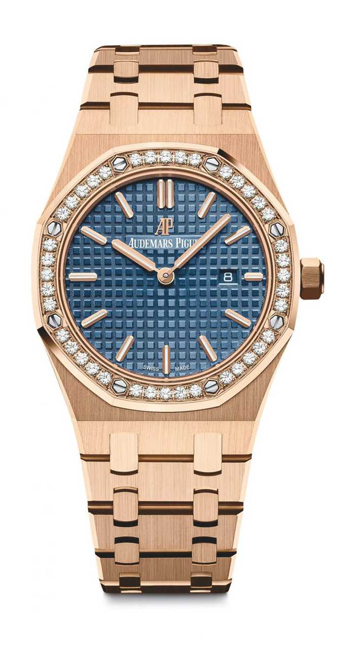 Replica Audemars Piguet Royal Oak Quarzo Blu 67651OR.ZZ.1261OR.02